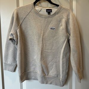 Patagonia cream Crewneck Sweater for women
